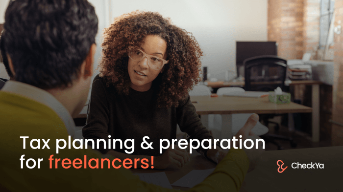 Taxes freelancer pay share stress without