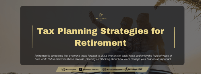 Tax retirement strategies efficient